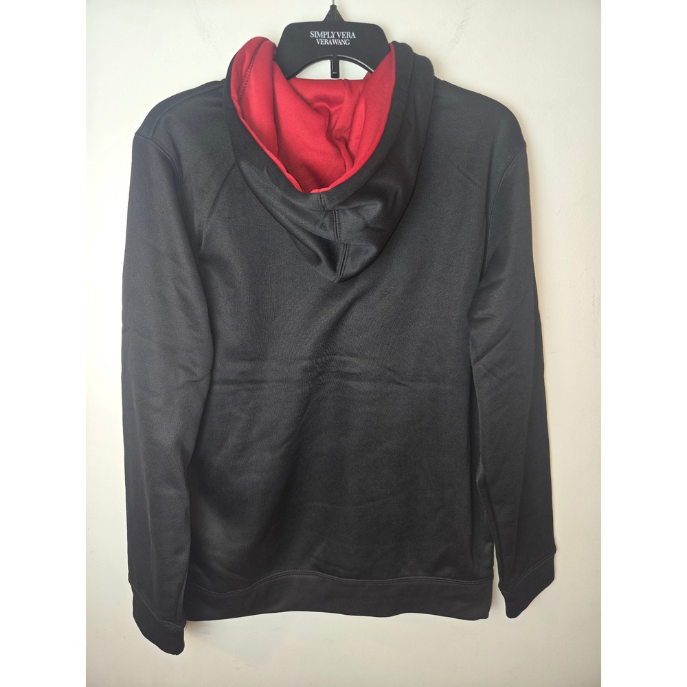 Colosseum Alabama Crimson Tide Black‎ Red Graphic Hoodie Mens Size M - Picture 5 of 5